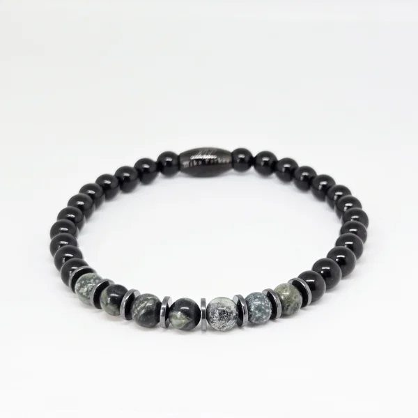 Black Tourmaline & Kambaba Jasper