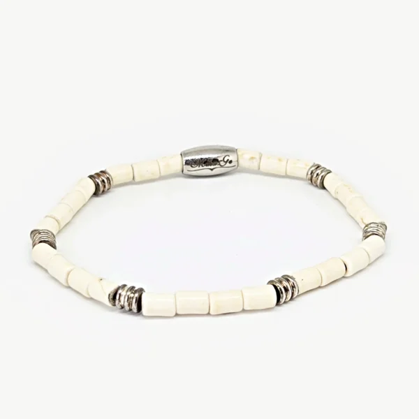 Imitation Turquoise — Men's Handmade Bracelet, Mika Parker
