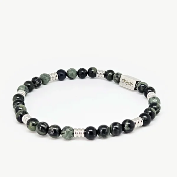 Kambaba Jasper — Men's Natural Stone Bracelet, Mika Parker