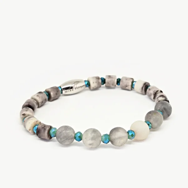 Matte Grey Quartz, Jasper