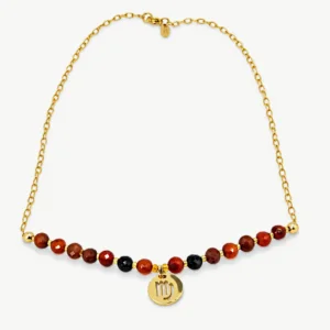Scorpio — Zodiac Necklace with Natural Stones, Mika Parker
